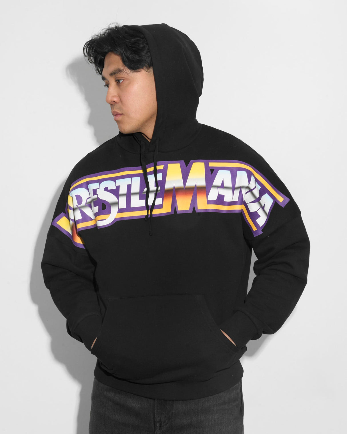 WrestleMania OG Across Print Hoodie