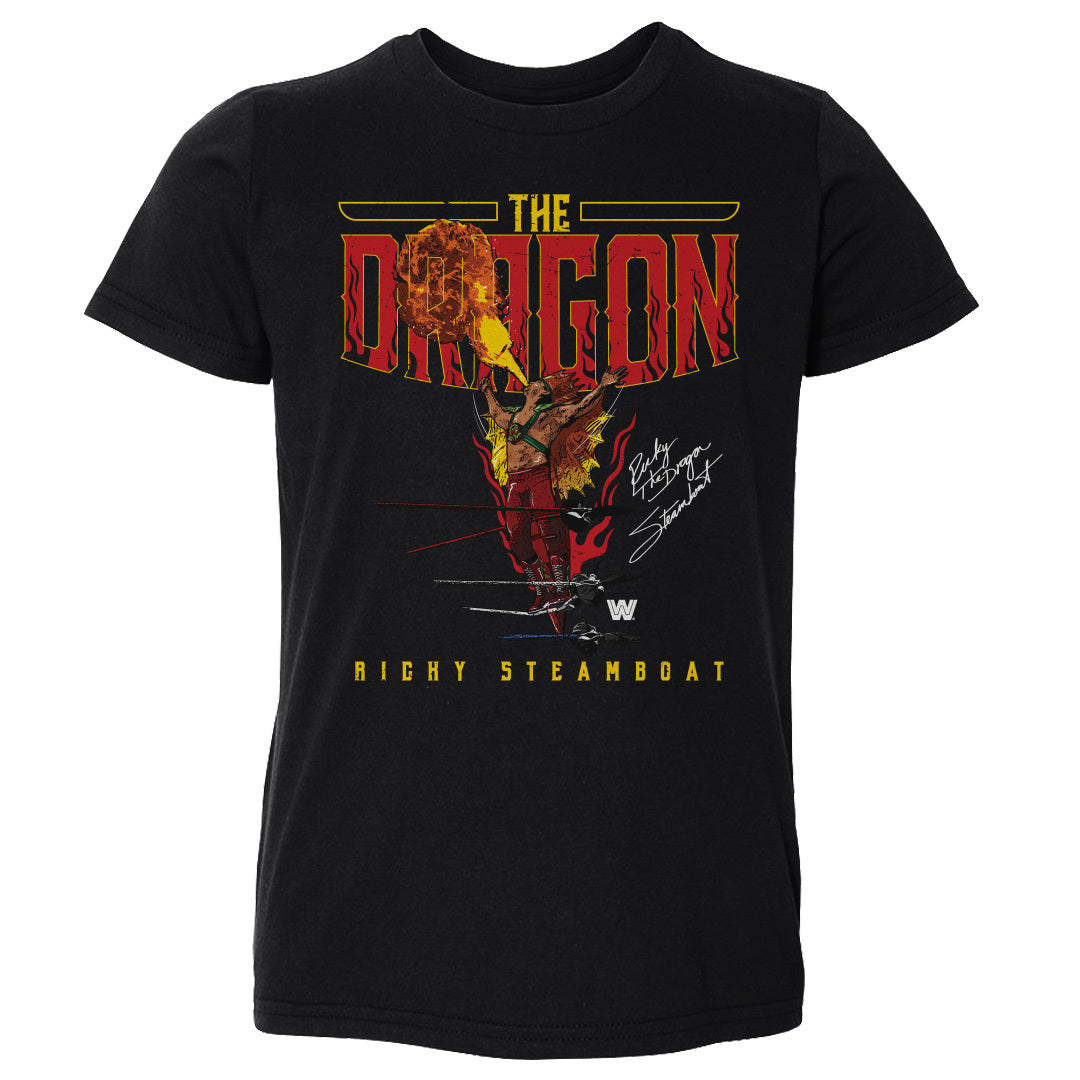 Ricky The Dragon Steamboat Kids Toddler T-Shirt | 500 LEVEL