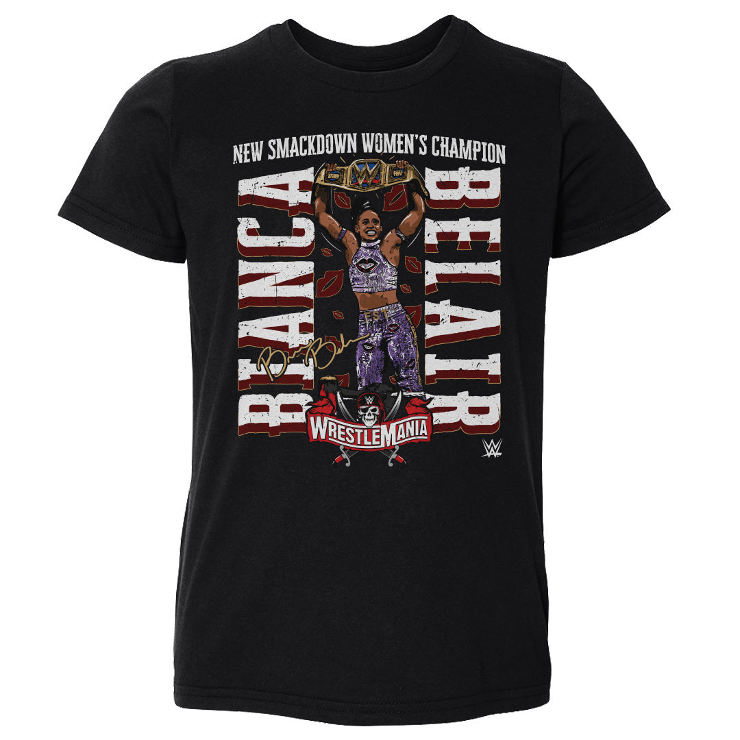 Bianca Belair Kids Toddler T-Shirt | 500 LEVEL