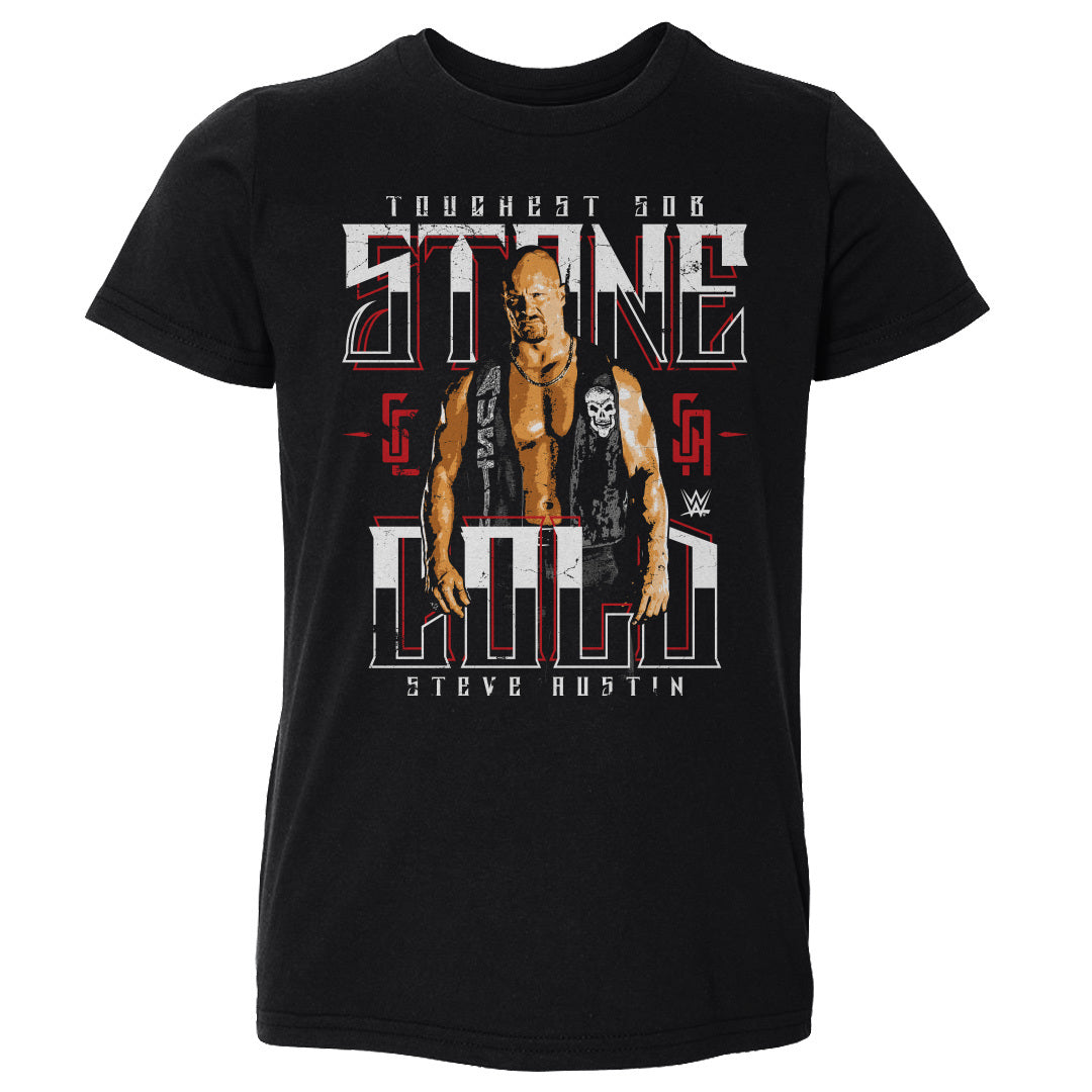 Stone Cold Steve Austin Kids Toddler T-Shirt | 500 LEVEL