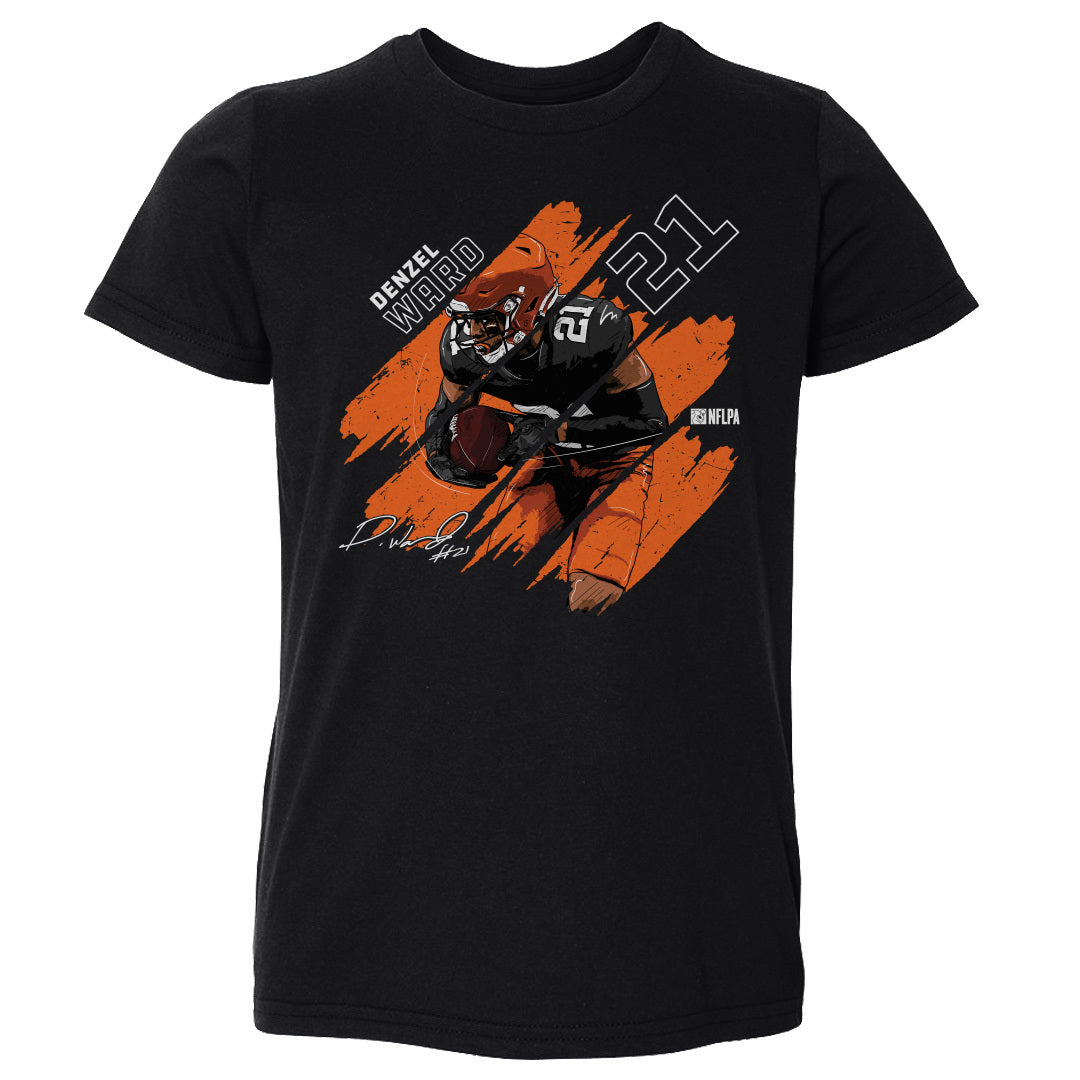 Denzel Ward Kids Toddler T-Shirt | 500 LEVEL