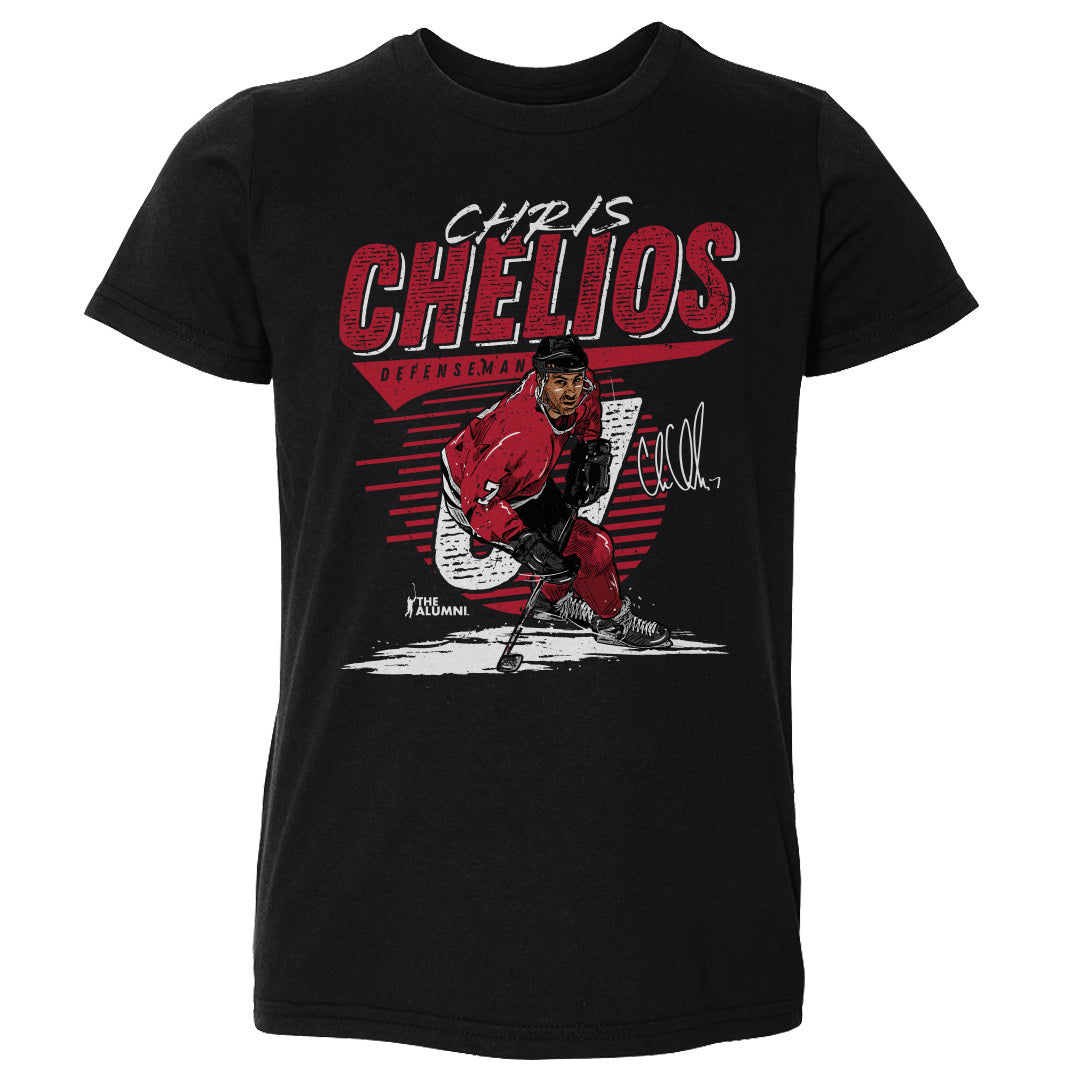 Chris Chelios Kids Toddler T-Shirt | 500 LEVEL