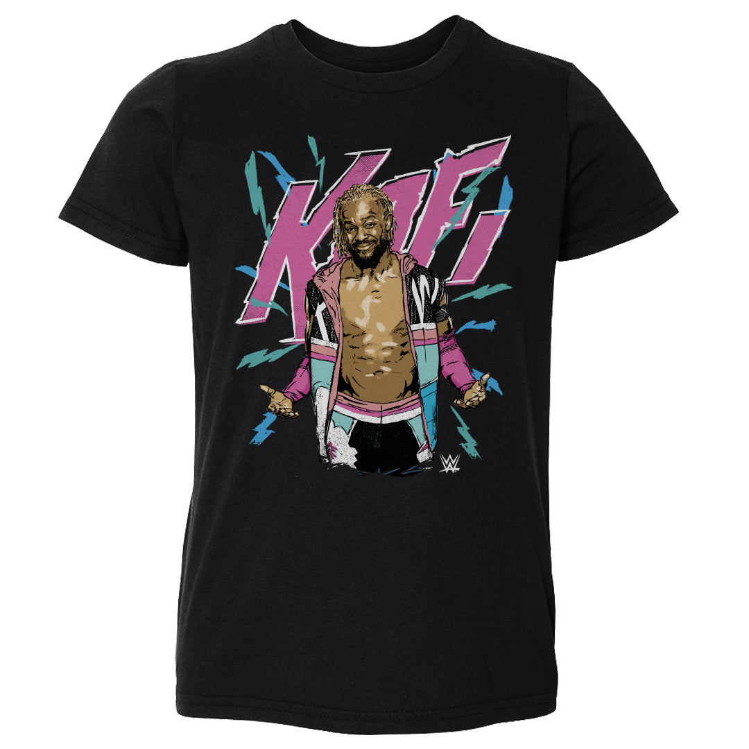 Kofi Kingston Kids Toddler T-Shirt | 500 LEVEL