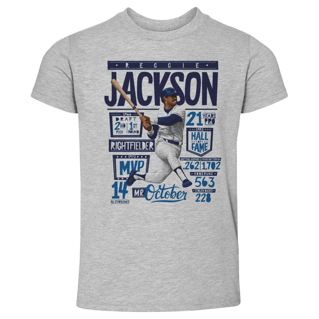 Reggie Jackson Kids Toddler T-Shirt | 500 LEVEL