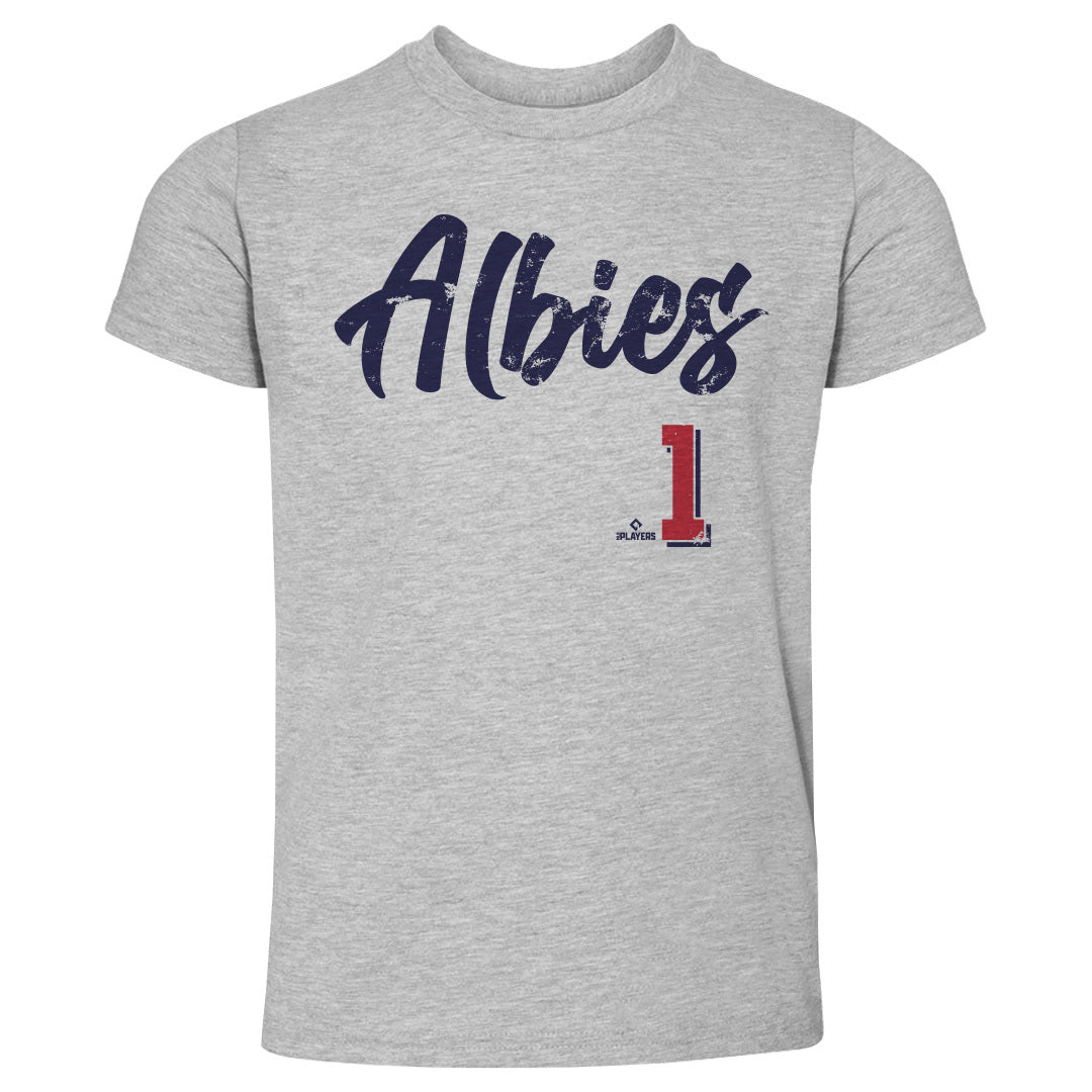Ozzie Albies Kids Toddler T-Shirt | 500 LEVEL