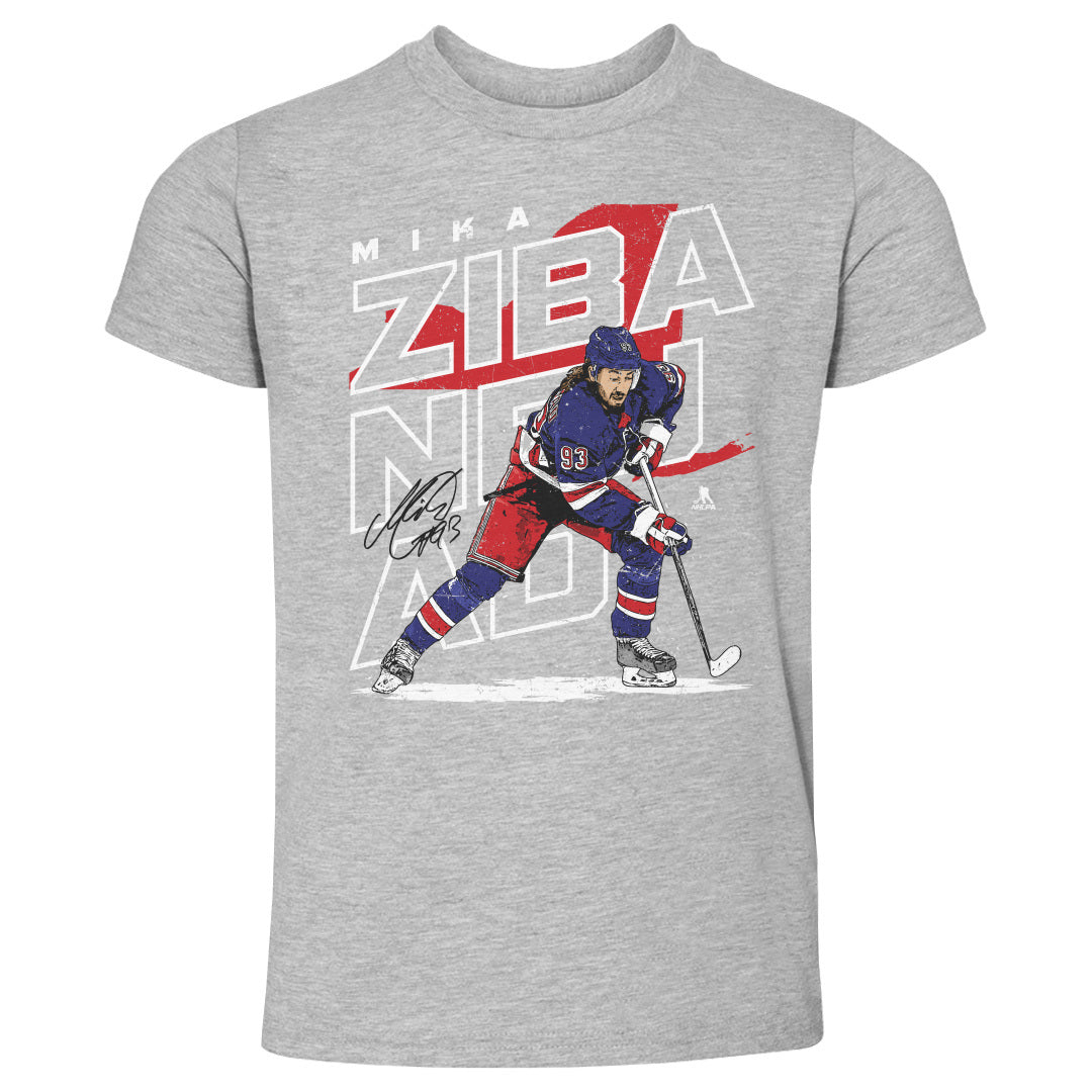 Mika Zibanejad Kids Toddler T-Shirt | 500 LEVEL