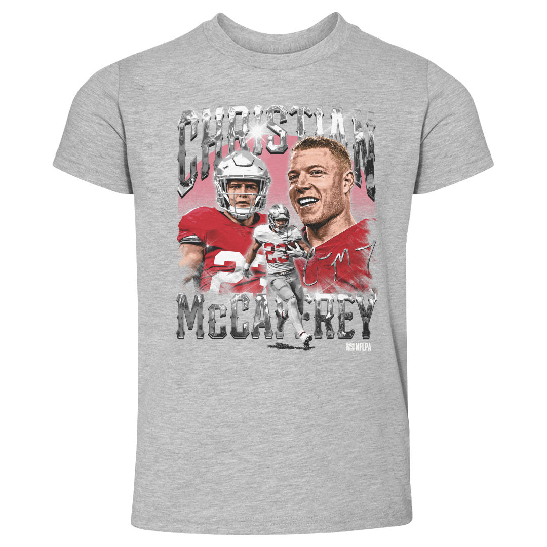 Christian McCaffrey Kids Toddler T-Shirt | 500 LEVEL