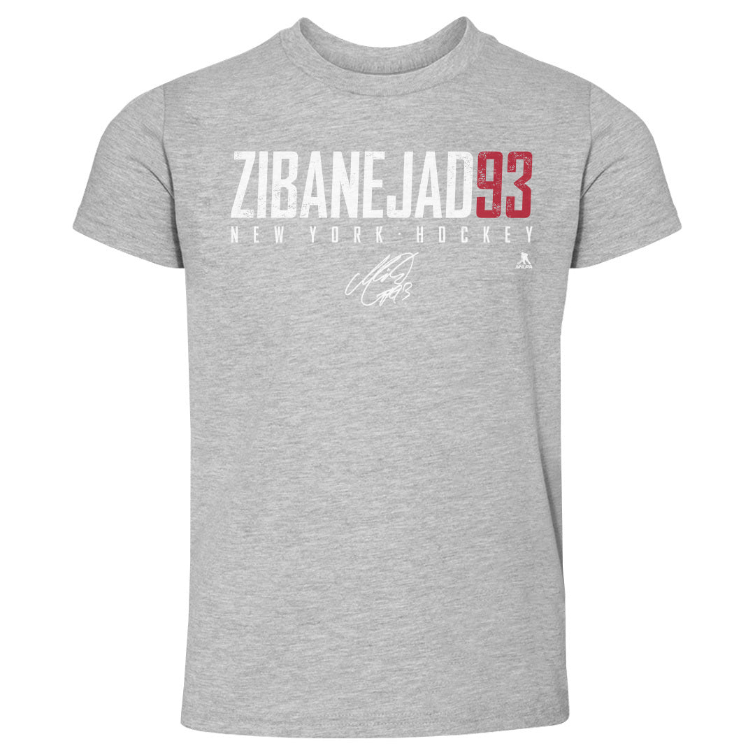 Mika Zibanejad Kids Toddler T-Shirt | 500 LEVEL