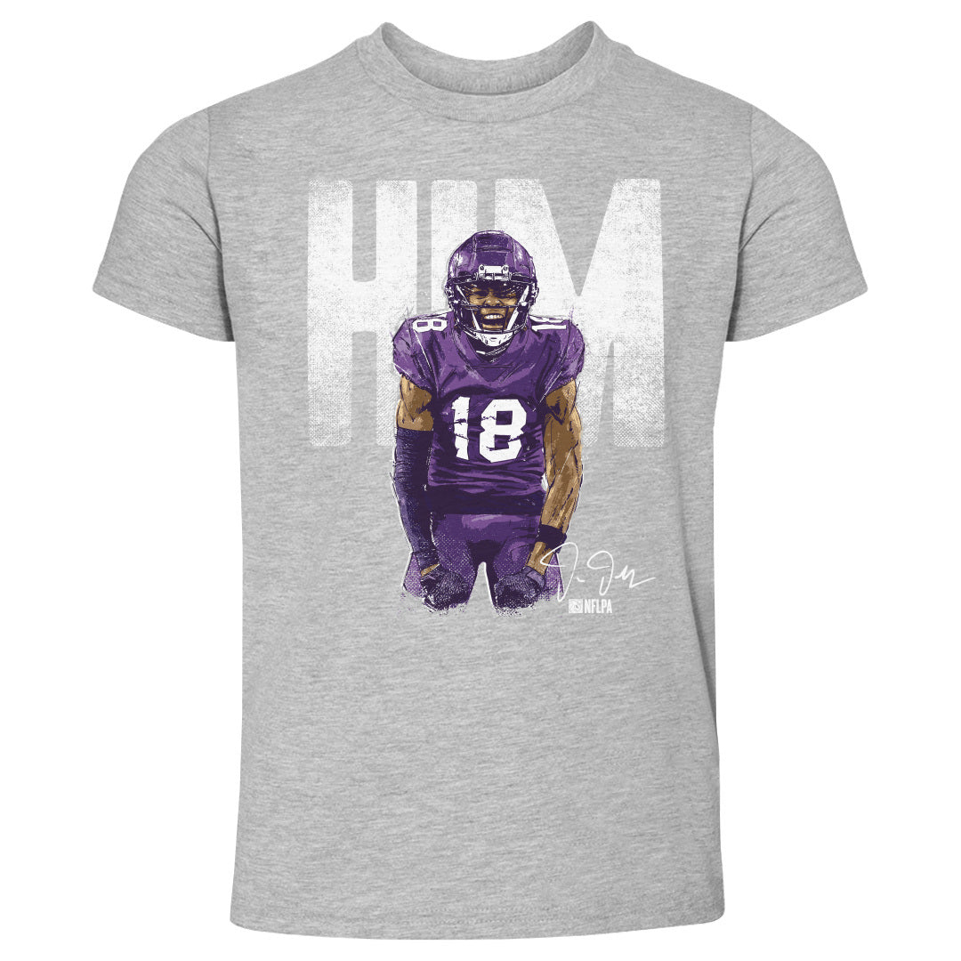 Justin Jefferson Kids Toddler T-Shirt | 500 LEVEL