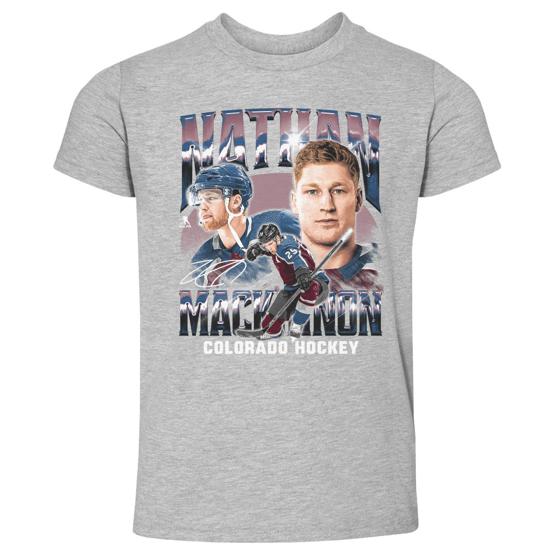 Nathan MacKinnon Kids Toddler T-Shirt | 500 LEVEL