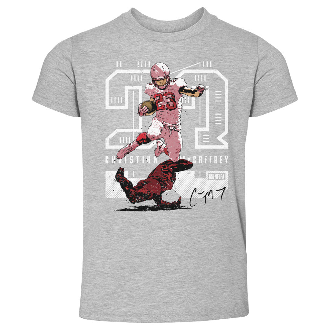 Christian McCaffrey Kids Toddler T-Shirt | 500 LEVEL
