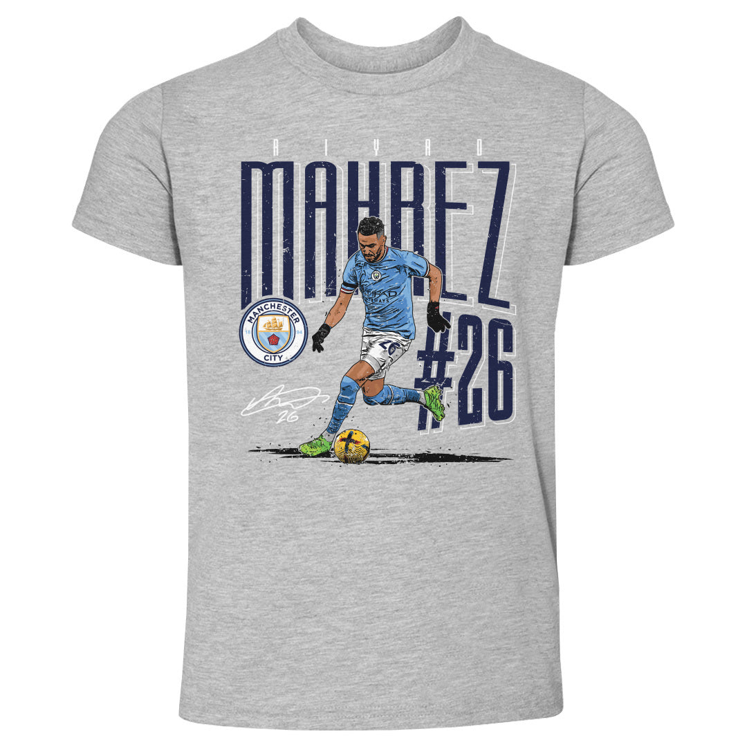 Riyad Mahrez Kids Toddler T-Shirt | 500 LEVEL