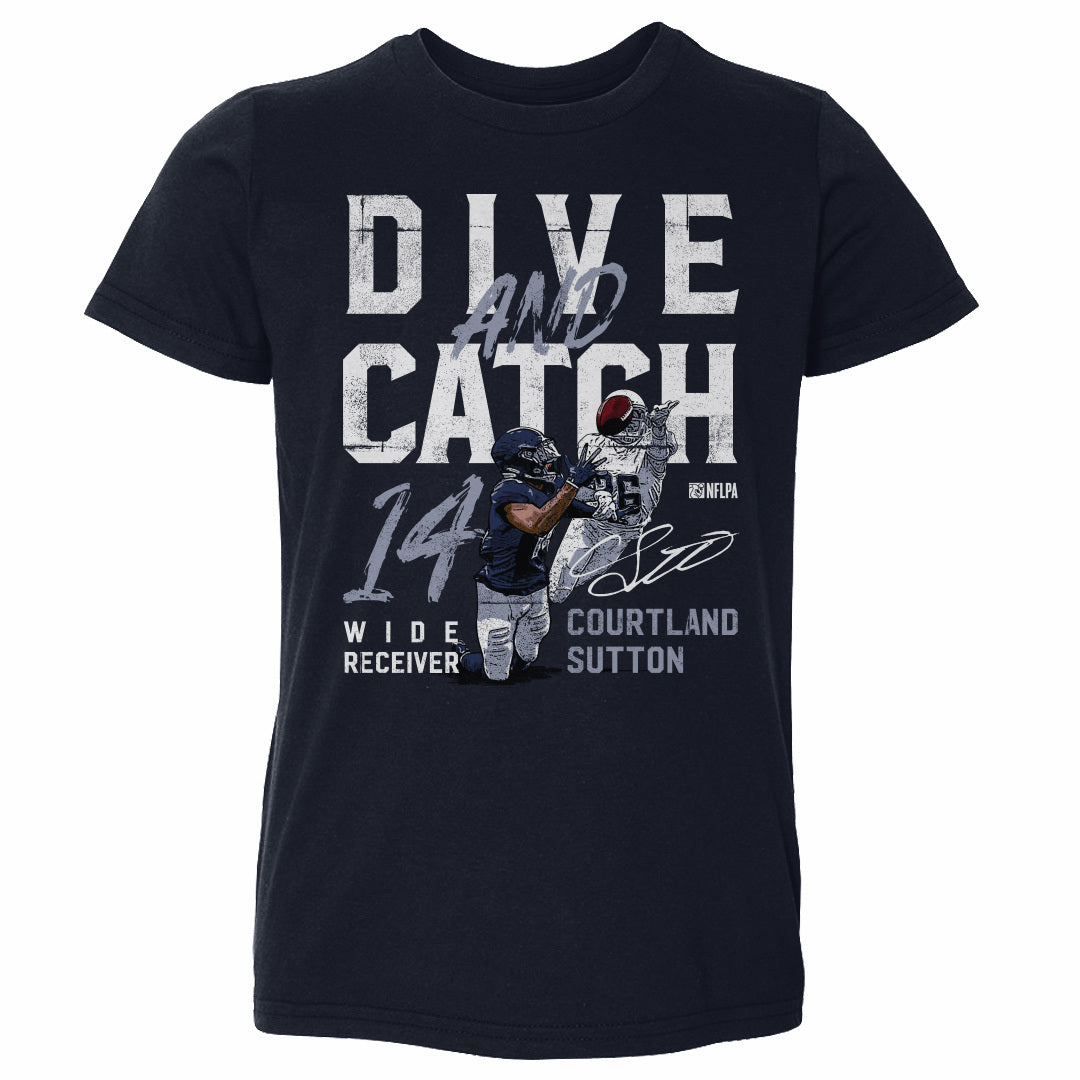 Courtland Sutton Kids Toddler T-Shirt | 500 LEVEL