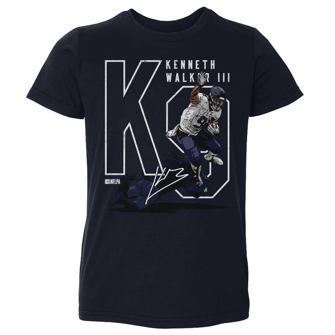 Kenneth Walker III Kids Toddler T-Shirt | 500 LEVEL