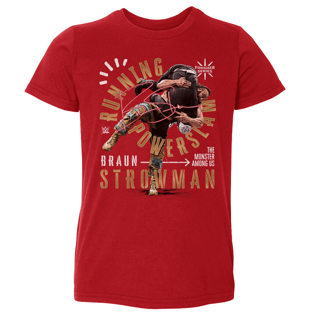 Braun Strowman Kids Toddler T-Shirt | 500 LEVEL