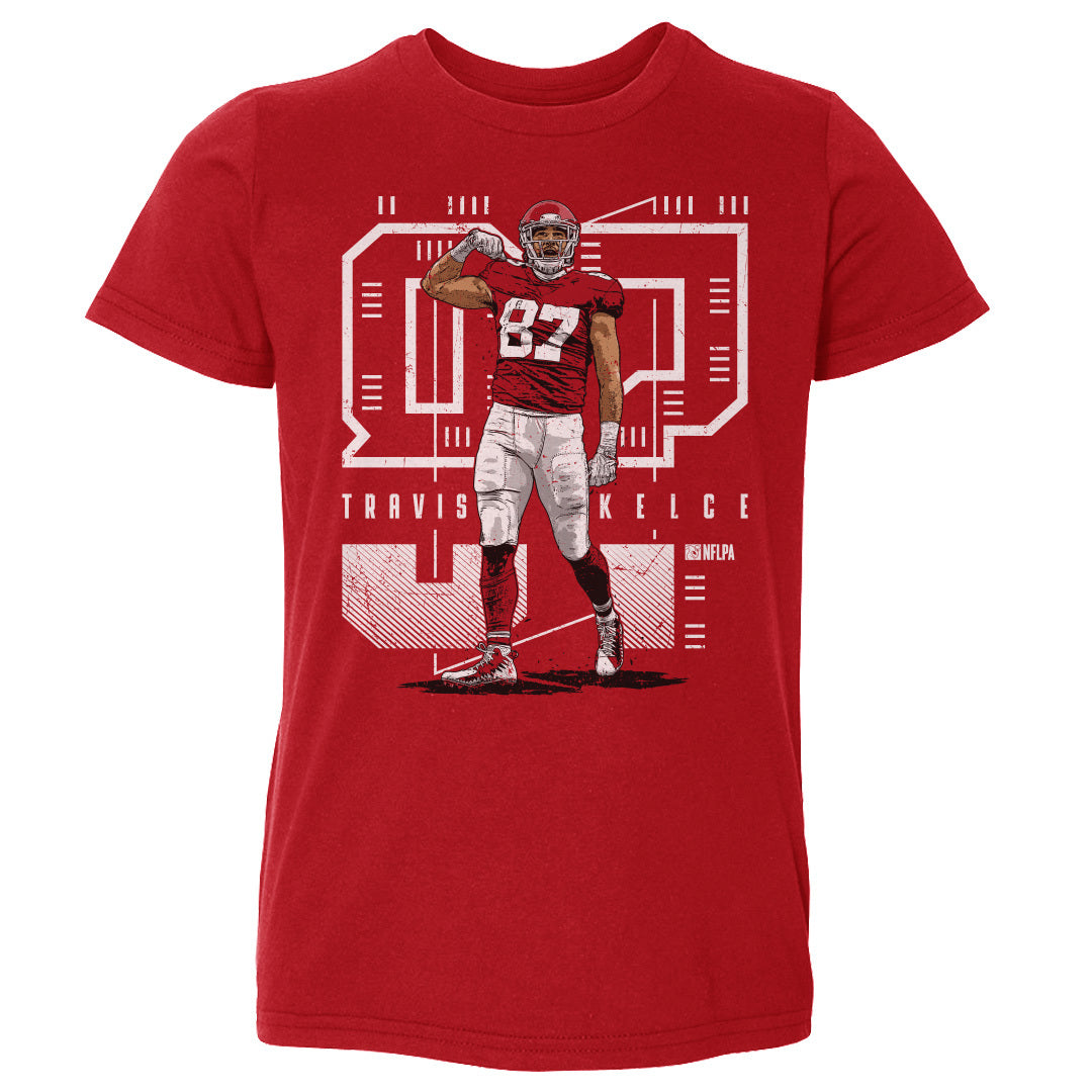 Travis Kelce Kids Toddler T-Shirt | 500 LEVEL