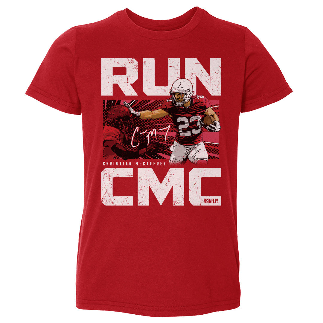Christian McCaffrey Kids Toddler T-Shirt | 500 LEVEL