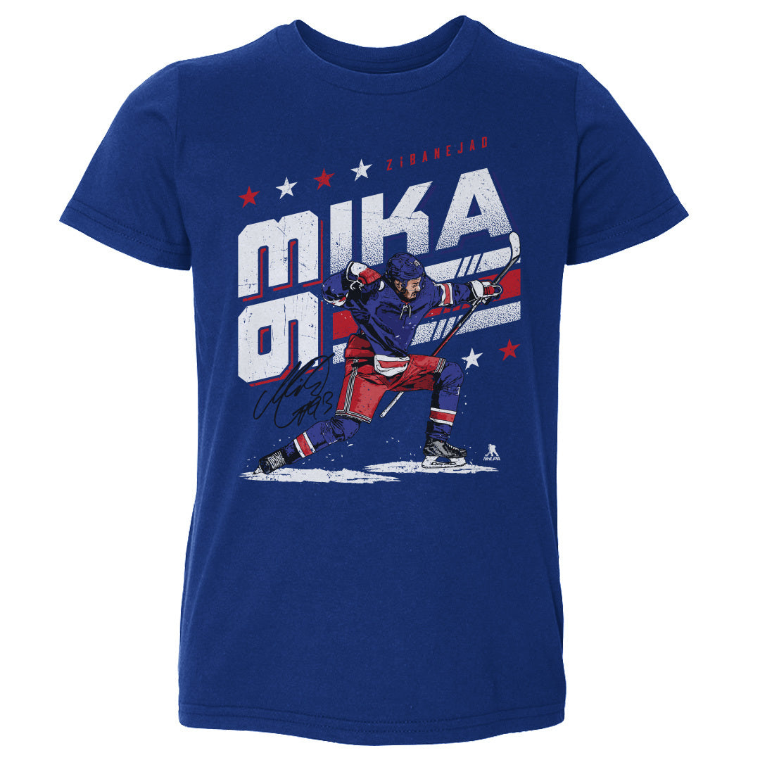 Mika Zibanejad Kids Toddler T-Shirt | 500 LEVEL
