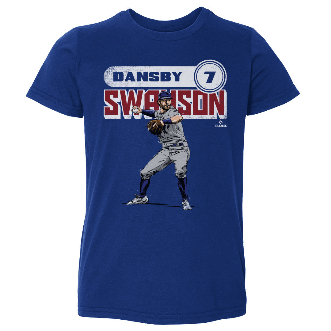 Dansby Swanson Kids Toddler T-Shirt | 500 LEVEL