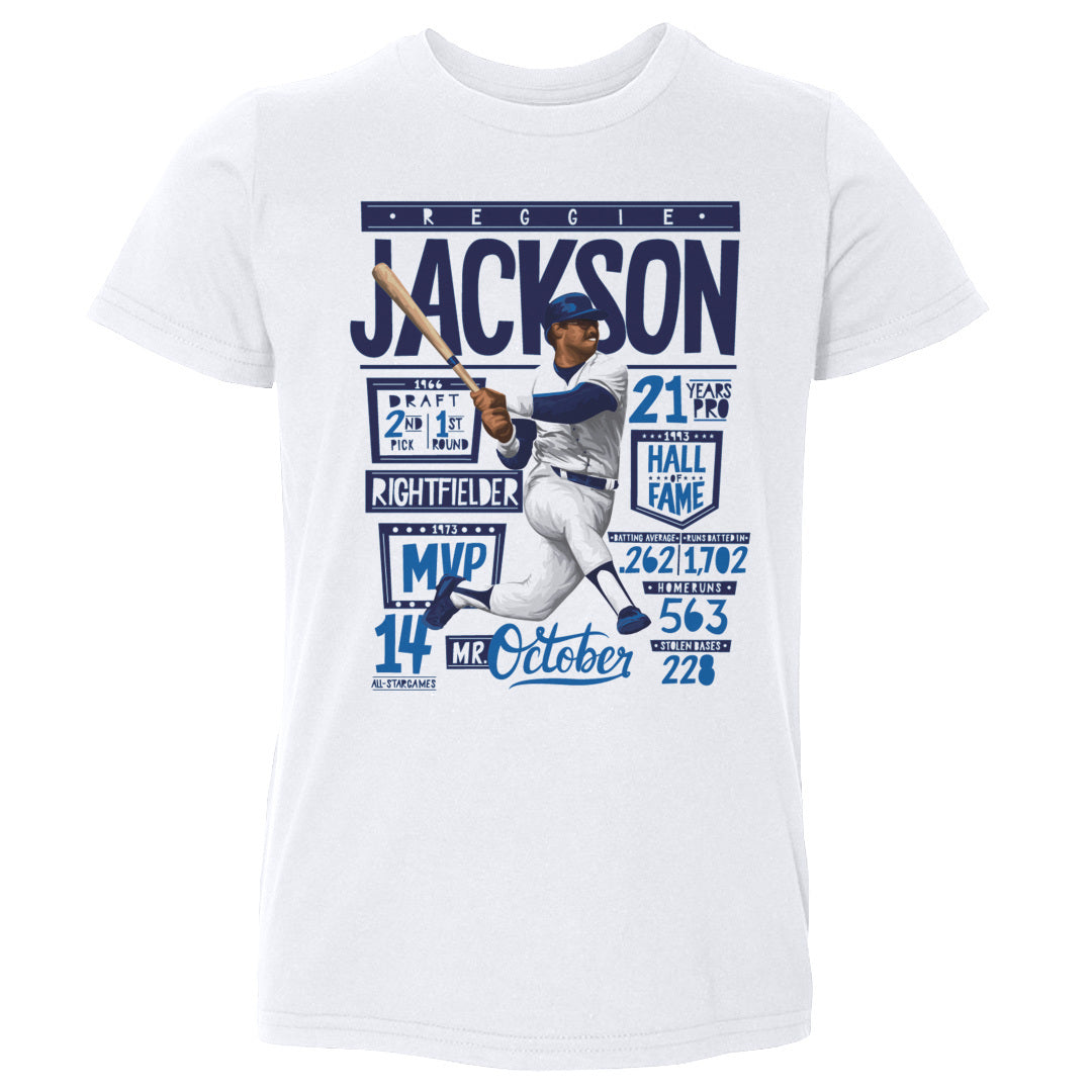 Reggie Jackson Kids Toddler T-Shirt | 500 LEVEL