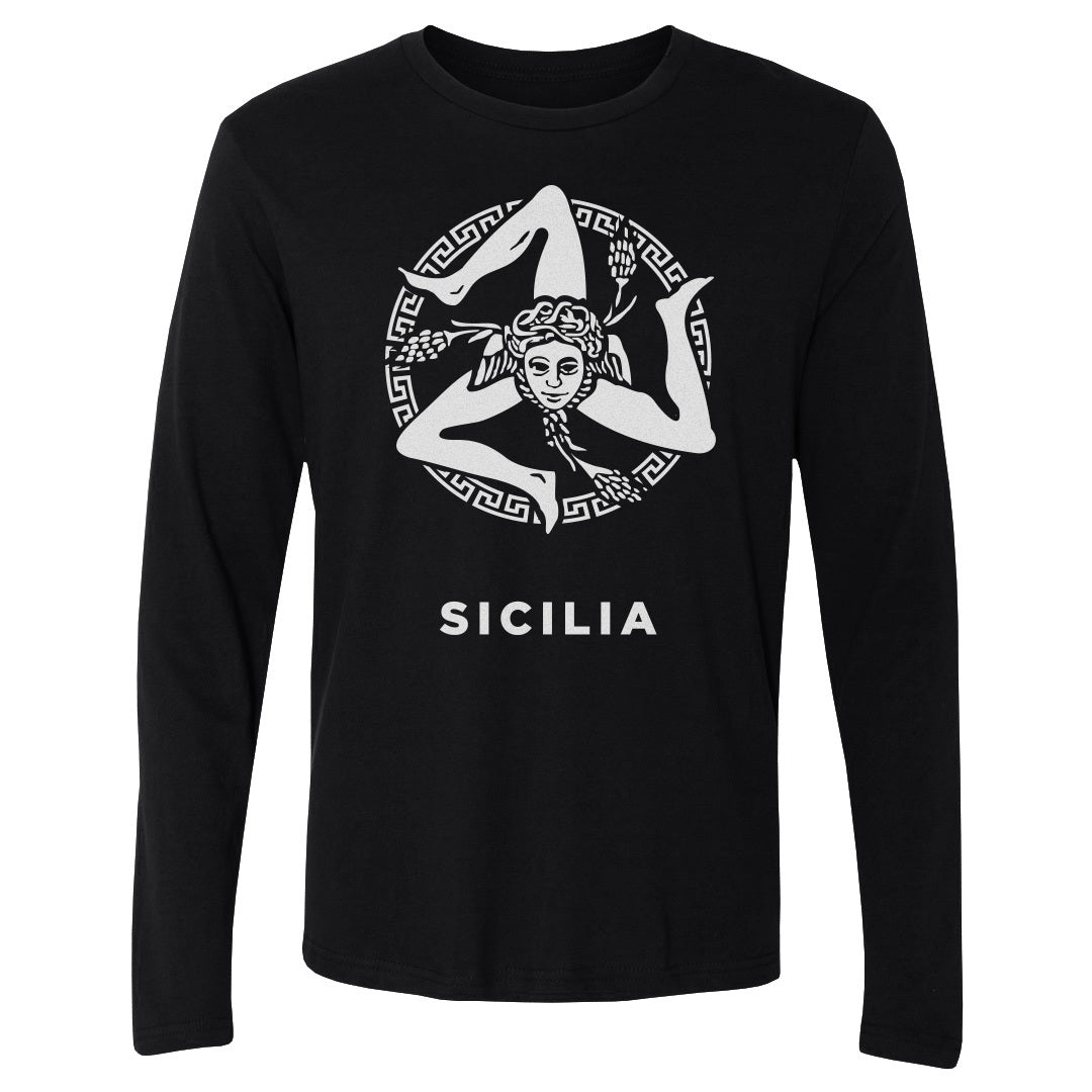 Sicily Men's Long Sleeve T-Shirt | 500 LEVEL