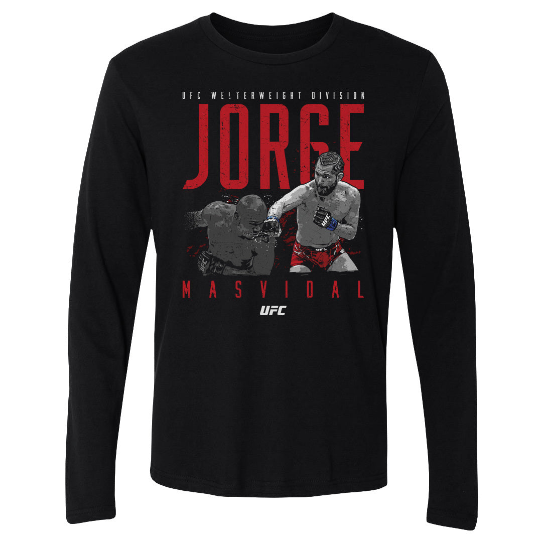 Jorge Masvidal Men's Long Sleeve T-Shirt | 500 LEVEL