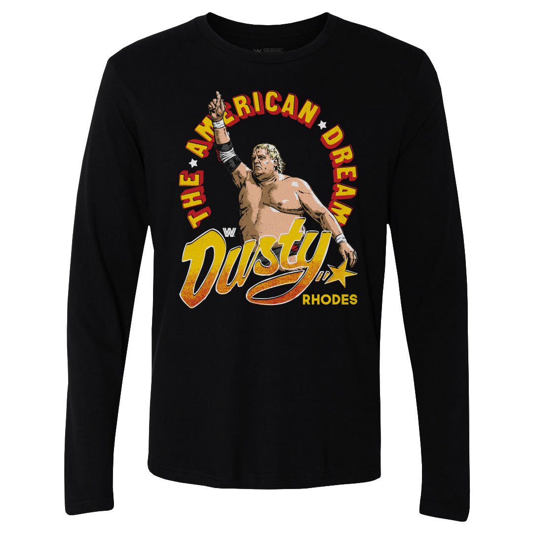 Dusty Rhodes Men's Long Sleeve T-Shirt | 500 LEVEL