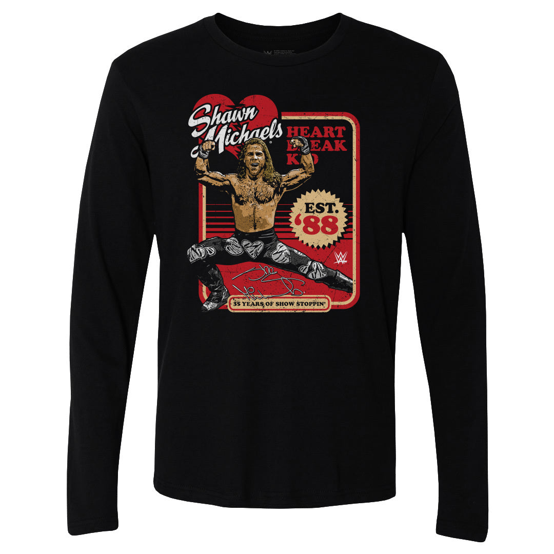 Shawn Michaels Men's Long Sleeve T-Shirt | 500 LEVEL