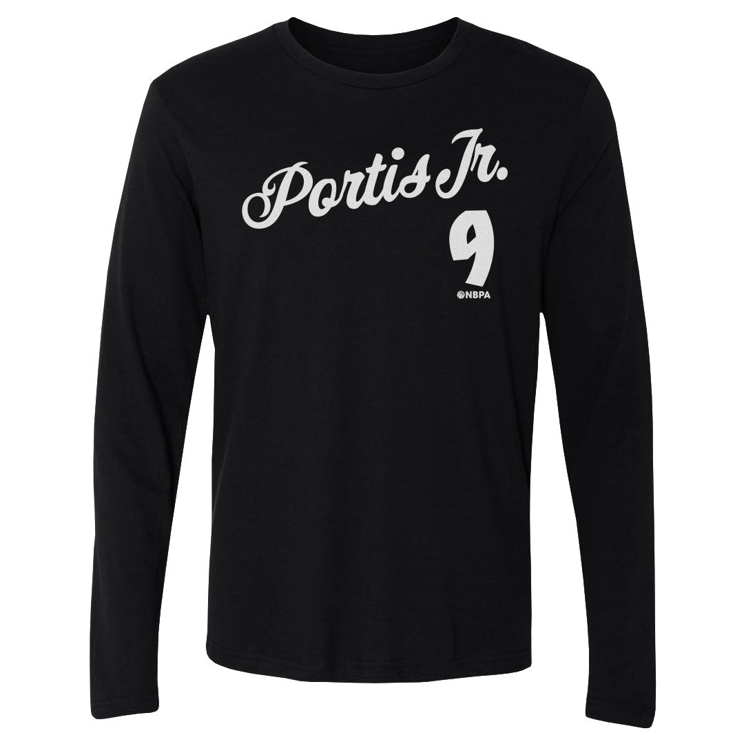 Bobby Portis Men's Long Sleeve T-Shirt | 500 LEVEL
