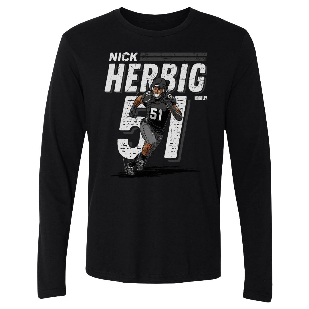 Nick Herbig Men's Long Sleeve T-Shirt | 500 LEVEL