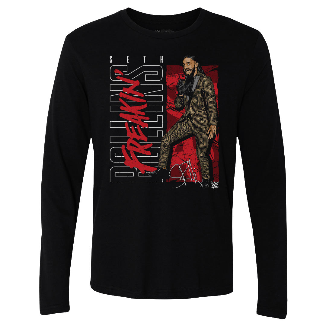 Seth Rollins Men's Long Sleeve T-Shirt | 500 LEVEL