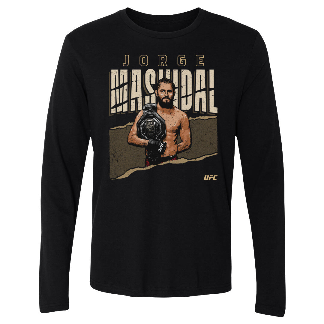 Jorge Masvidal Men's Long Sleeve T-Shirt | 500 LEVEL