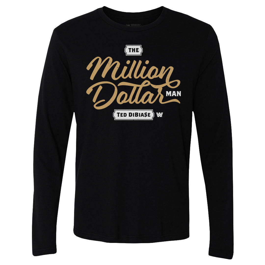 Ted DiBiase Men's Long Sleeve T-Shirt | 500 LEVEL