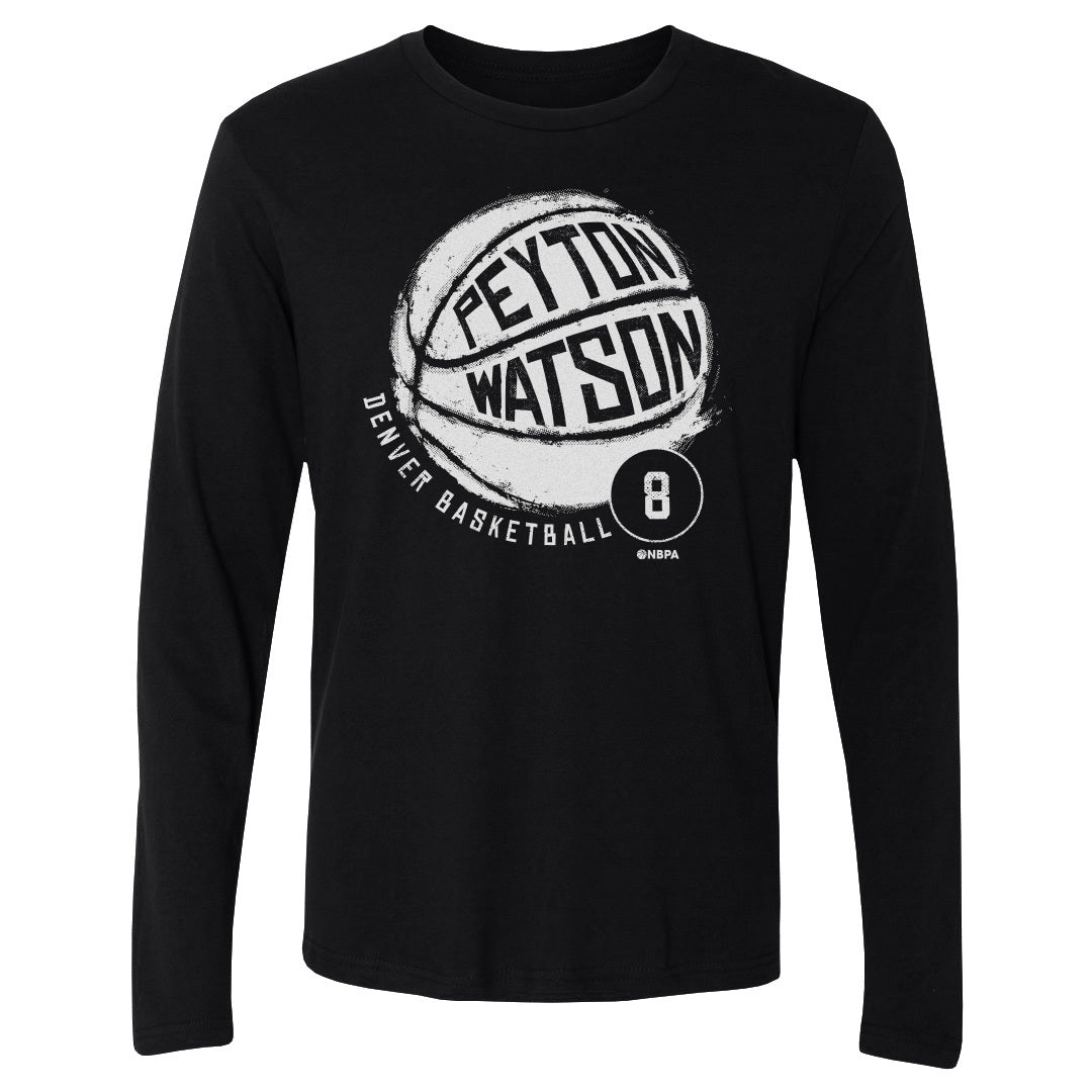 Peyton Watson Men's Long Sleeve T-Shirt | 500 LEVEL