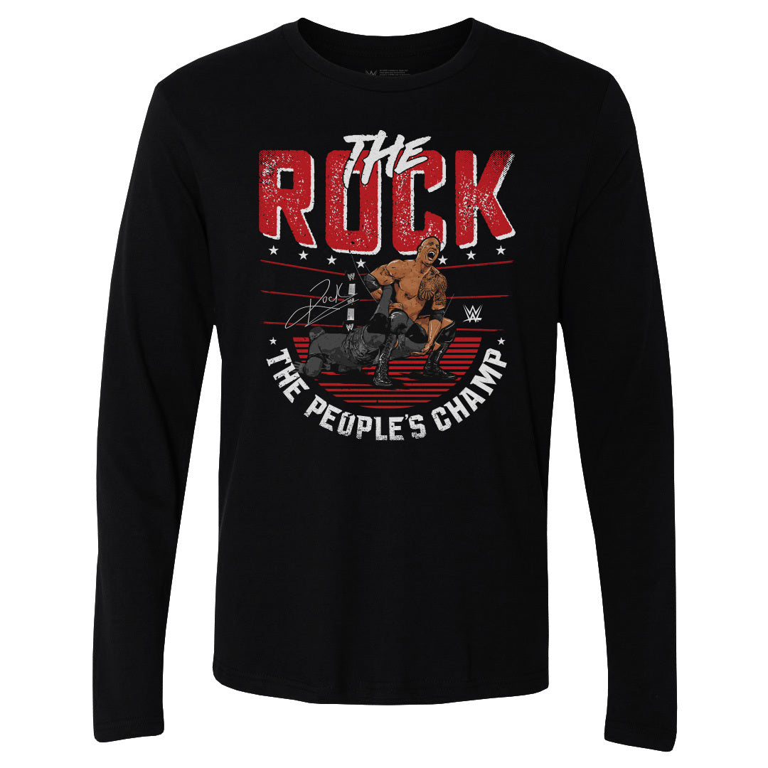 The Rock Men's Long Sleeve T-Shirt | 500 LEVEL