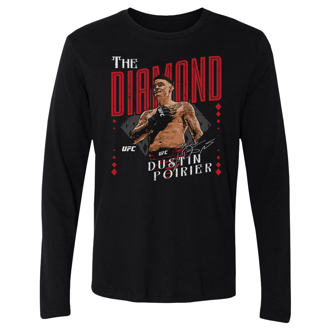 Dustin Poirier Men's Long Sleeve T-Shirt | 500 LEVEL
