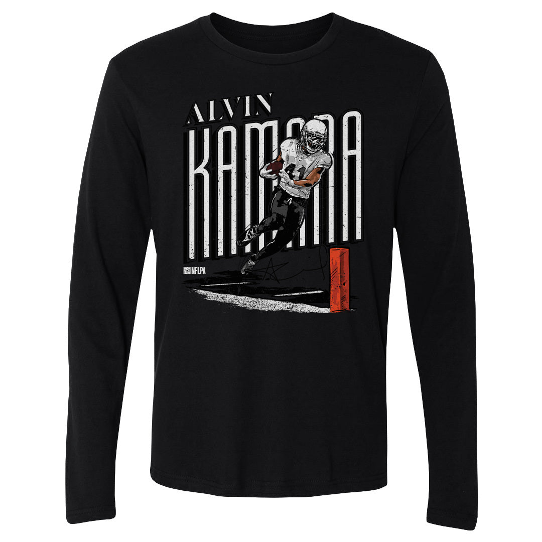 Alvin Kamara Men's Long Sleeve T-Shirt | 500 LEVEL