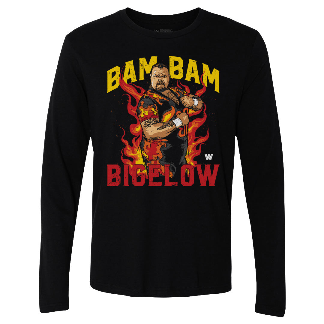 Bam Bam Bigelow Men's Long Sleeve T-Shirt | 500 LEVEL