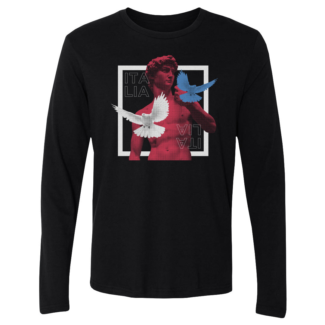 Italy Men's Long Sleeve T-Shirt | 500 LEVEL