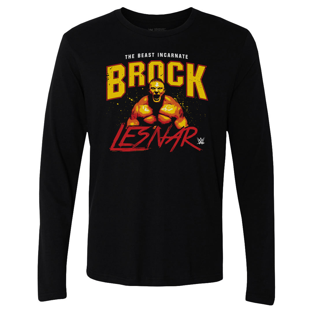 Brock Lesnar Men's Long Sleeve T-Shirt | 500 LEVEL