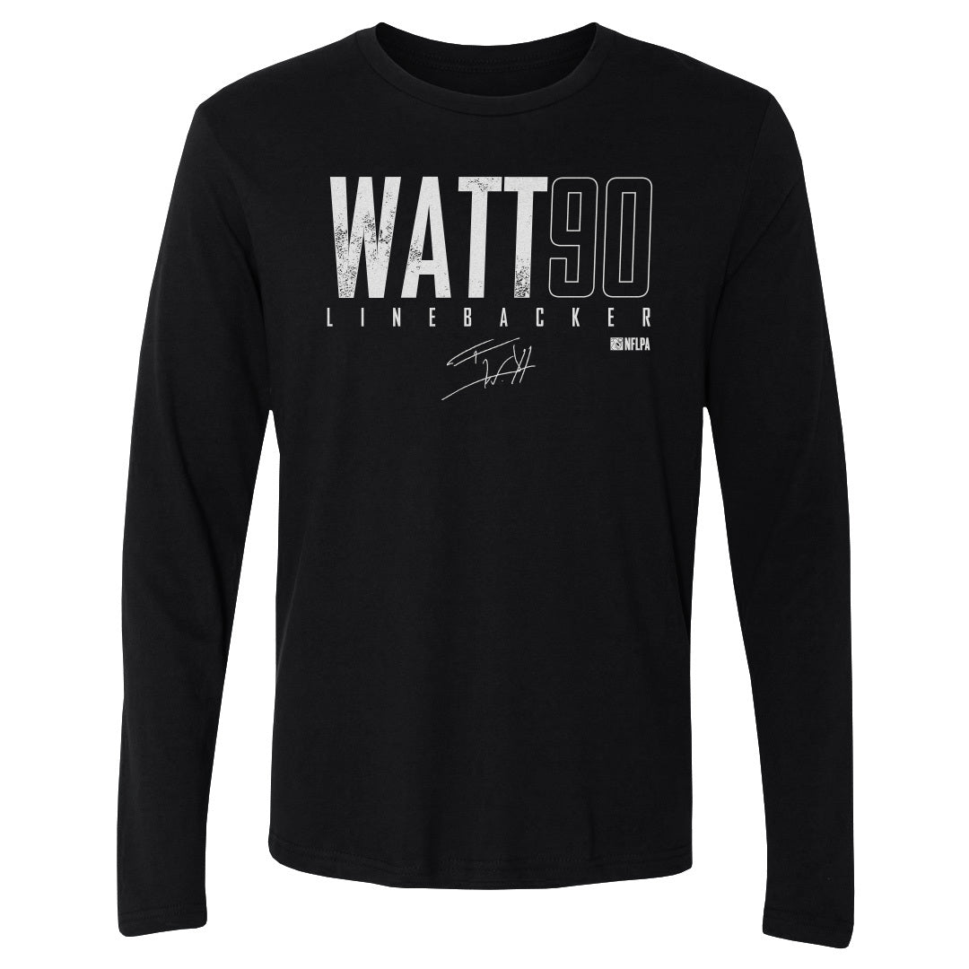 T.J. Watt Men's Long Sleeve T-Shirt | 500 LEVEL