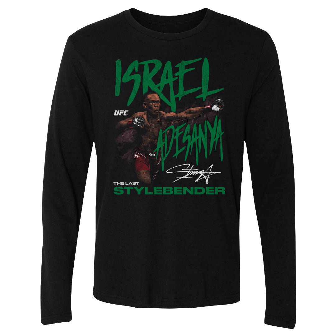 Israel Adesanya Men's Long Sleeve T-Shirt | 500 LEVEL