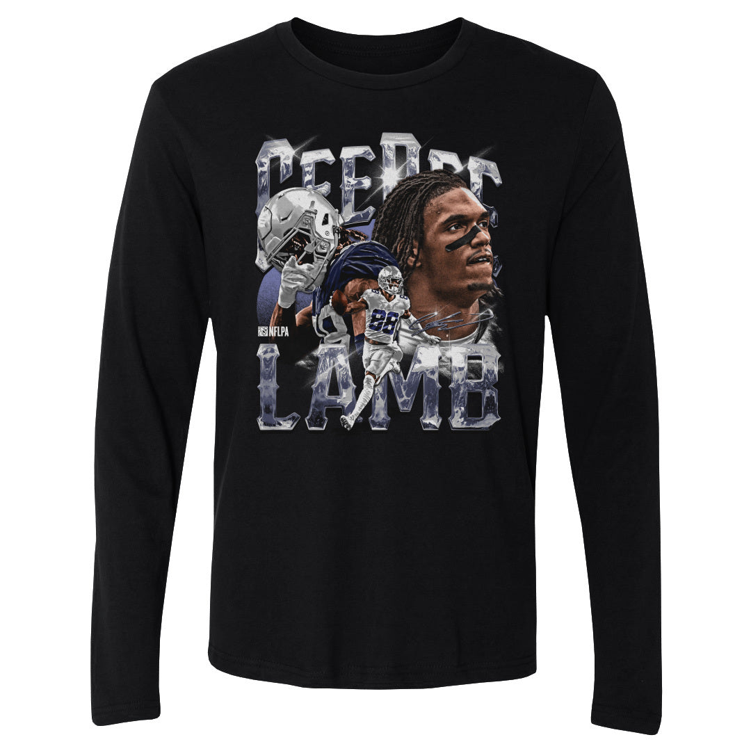 CeeDee Lamb Men's Long Sleeve T-Shirt | 500 LEVEL