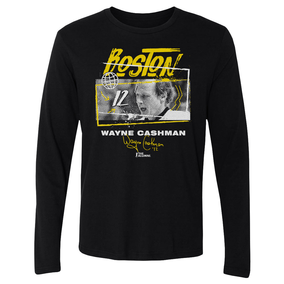 Wayne Cashman Men's Long Sleeve T-Shirt | 500 LEVEL