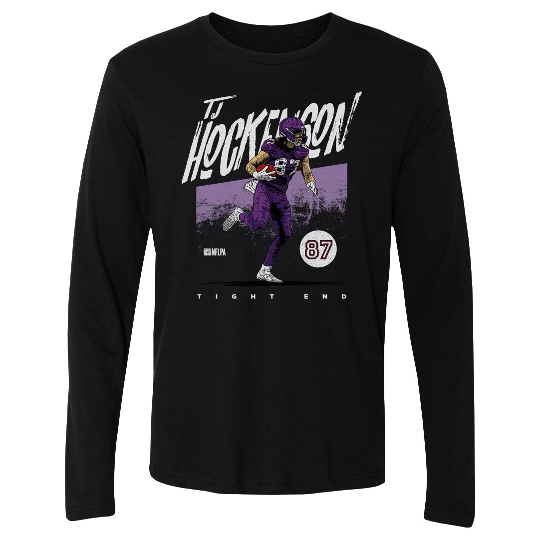 T.J. Hockenson Men's Long Sleeve T-Shirt | 500 LEVEL
