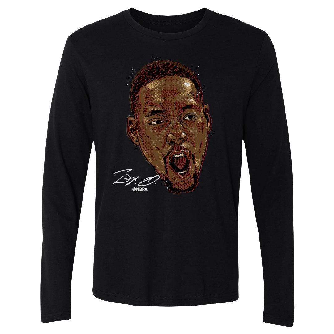 Bam Adebayo Men's Long Sleeve T-Shirt | 500 LEVEL