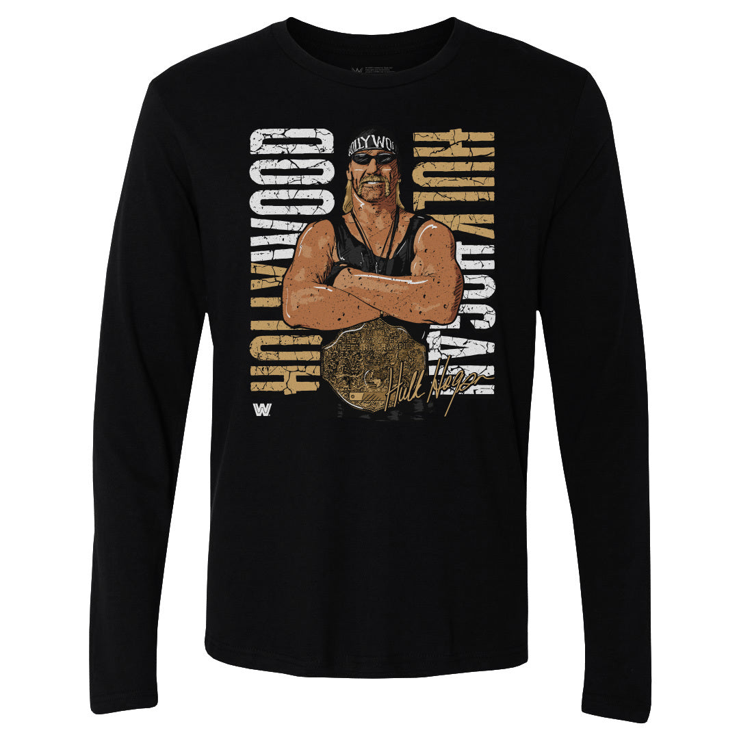 Hulk Hogan Men's Long Sleeve T-Shirt | 500 LEVEL