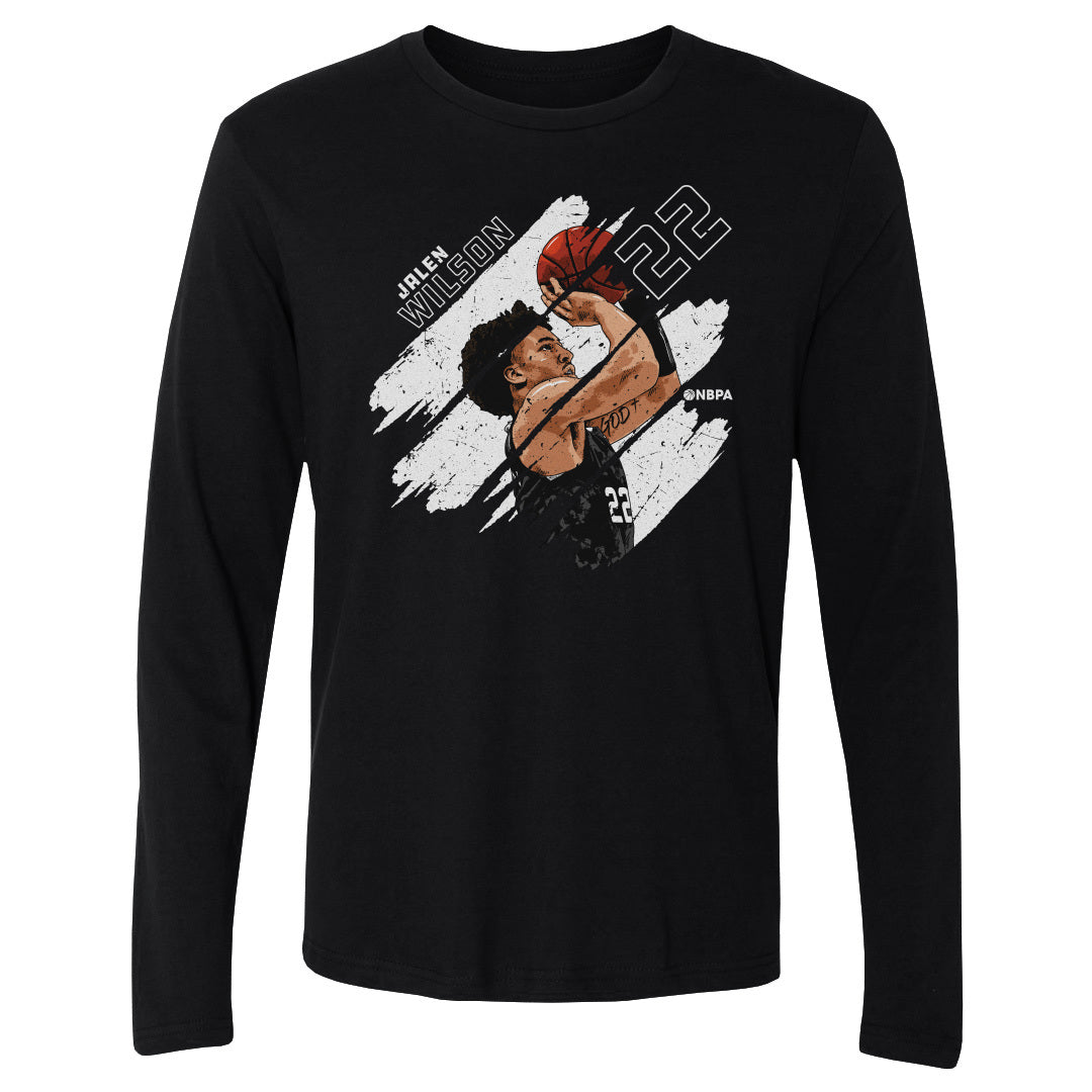 Jalen Wilson Men's Long Sleeve T-Shirt | 500 LEVEL