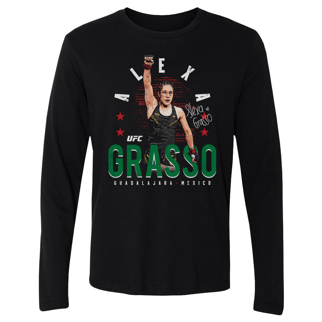 Alexa Grasso Men's Long Sleeve T-Shirt | 500 LEVEL