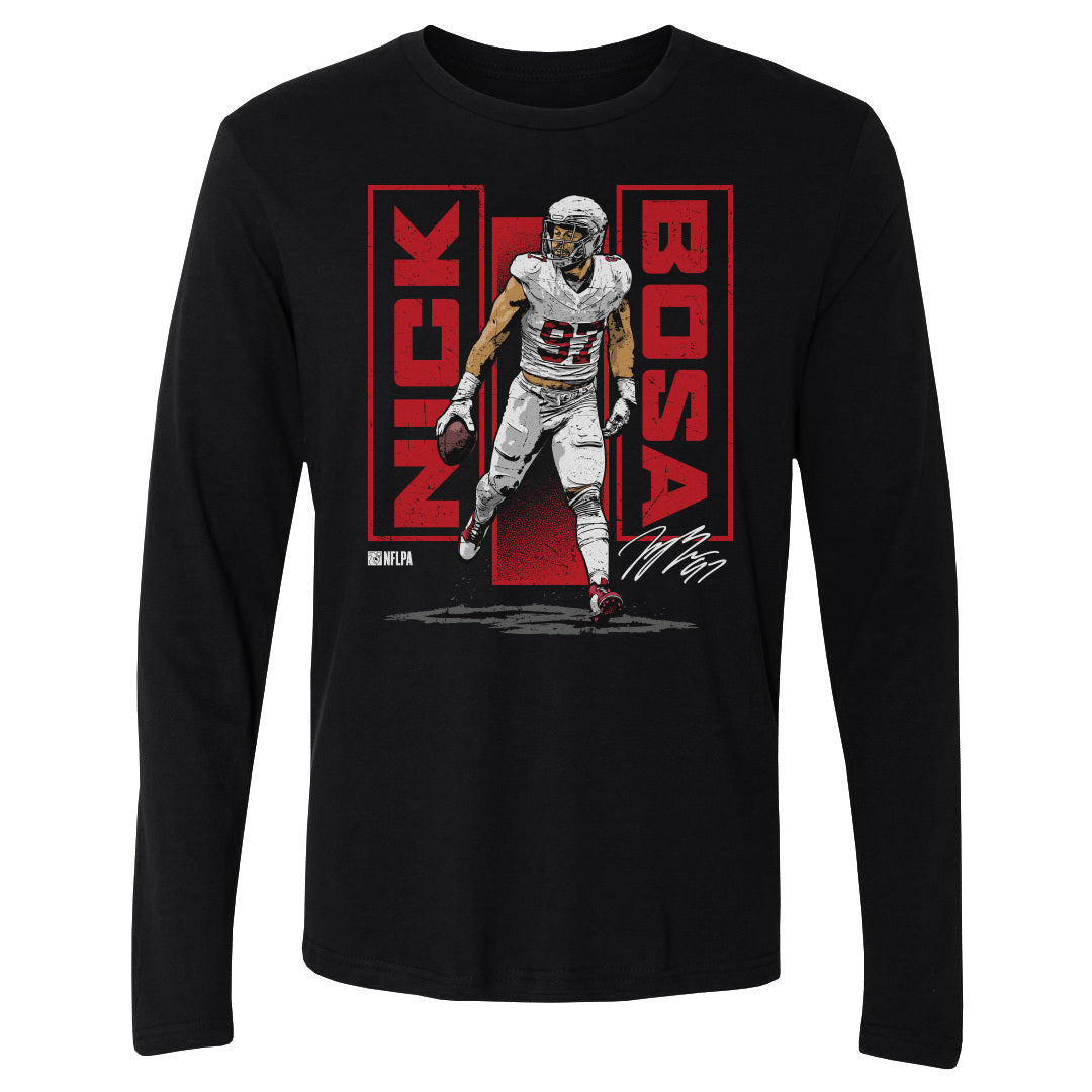 Nick Bosa Men's Long Sleeve T-Shirt | 500 LEVEL